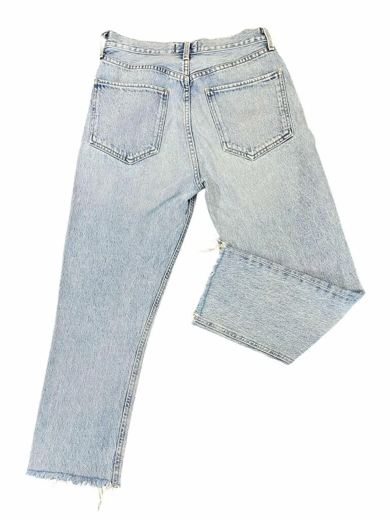 Agolde Riley High Rise Straight Crop Jeans - Size 27
