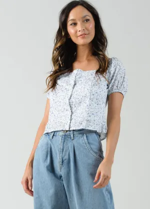 Begonia Button Down Top