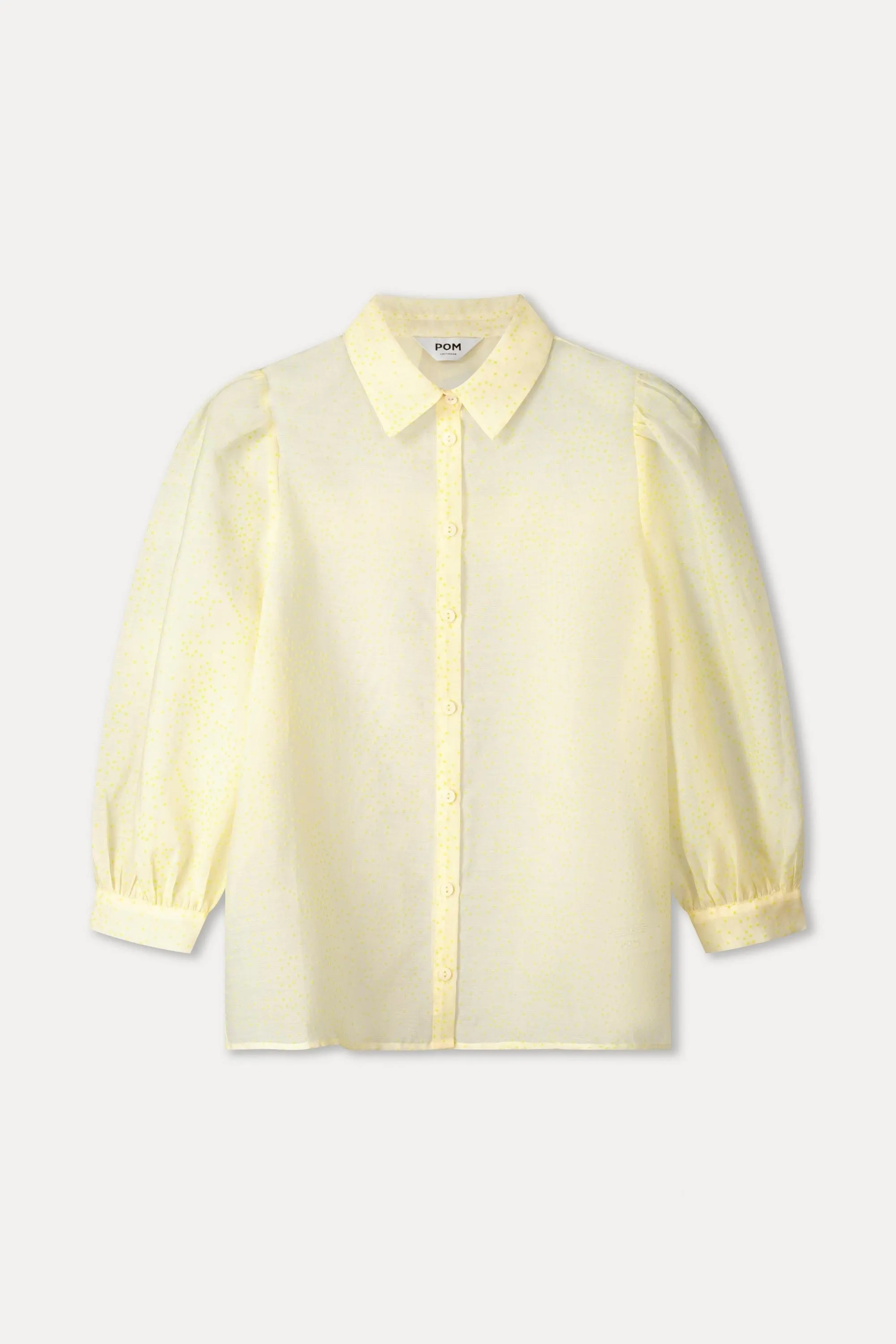 BLOUSE - Lime Dots