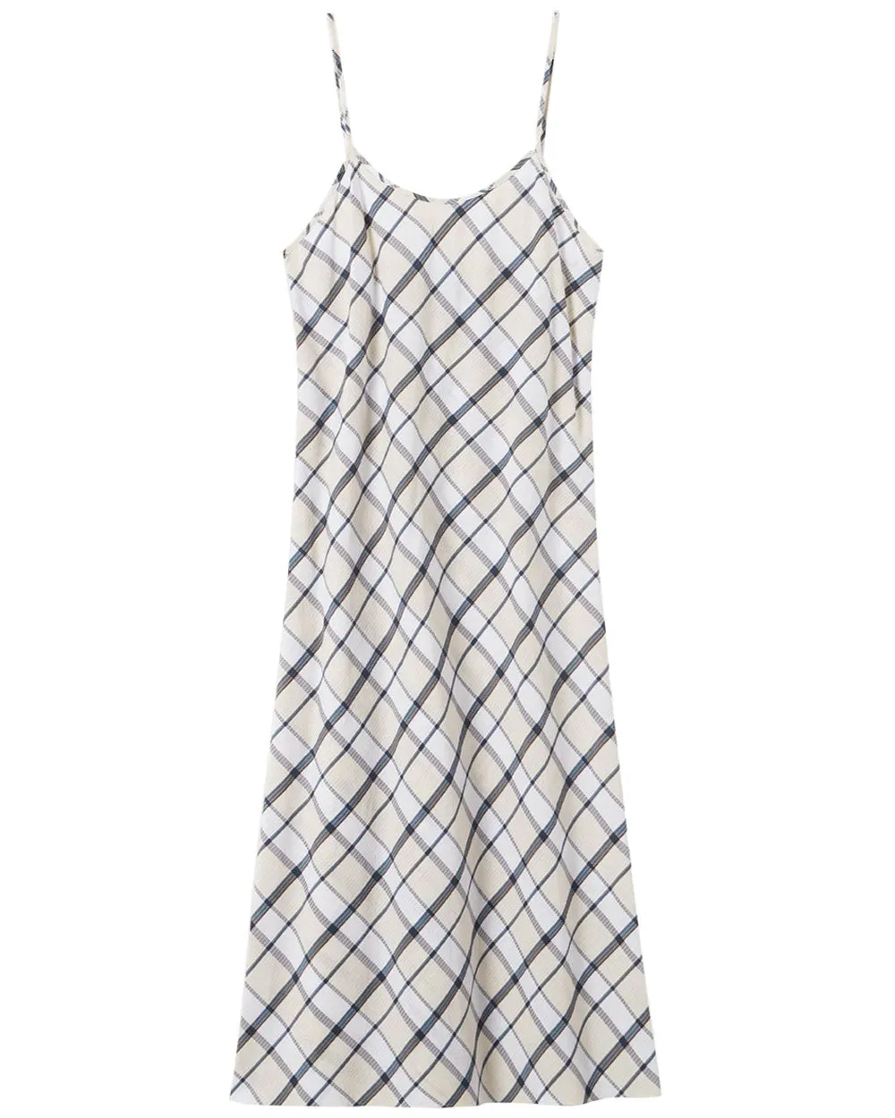 Blue Check Wiley Cami Dress