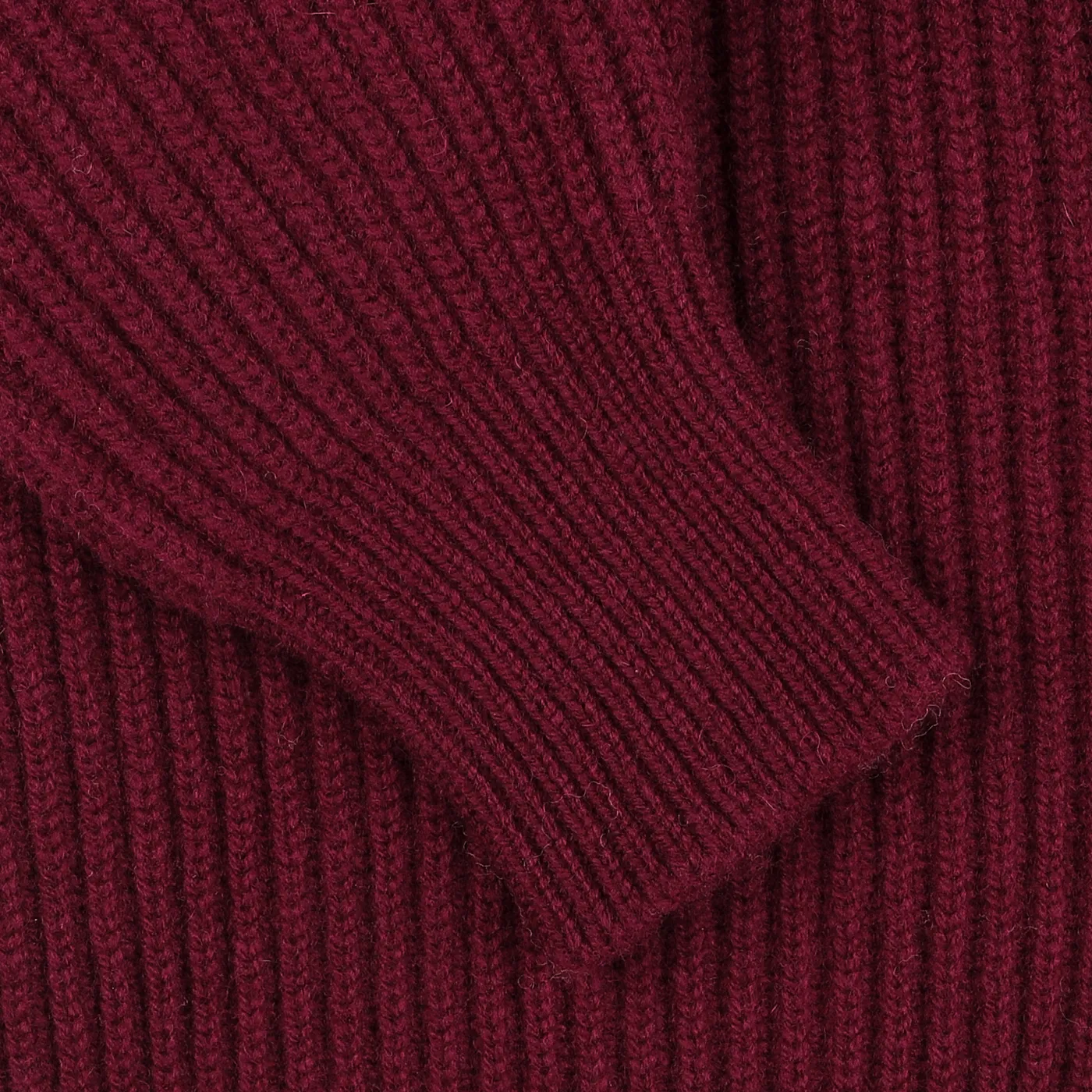 Bordeaux Lambswool Shawl Collar Cardigan