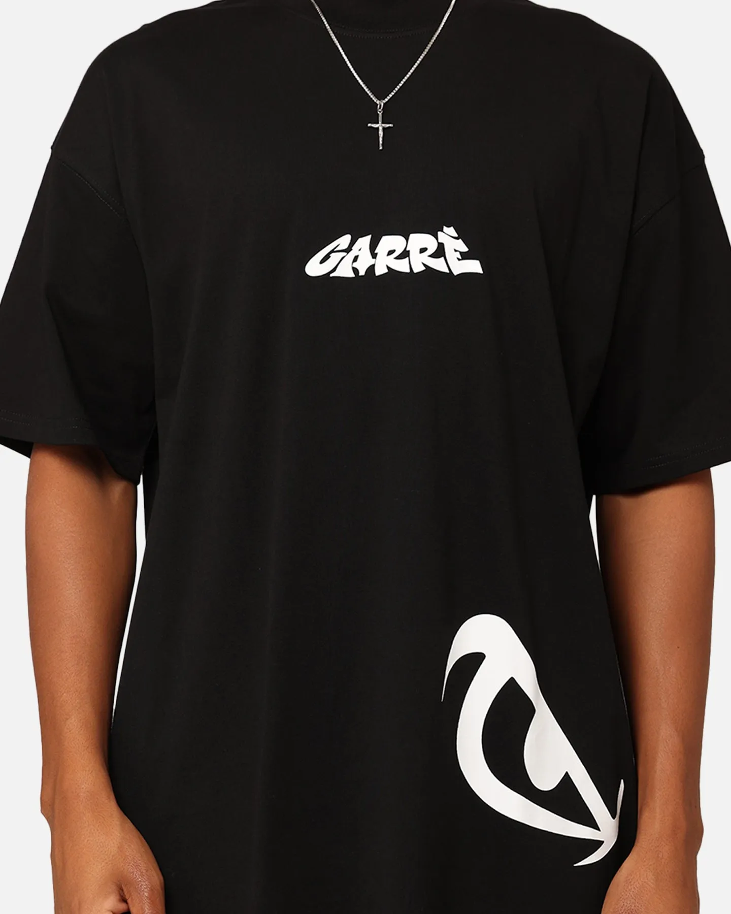 Carre Eyes Oversized T-Shirt Black