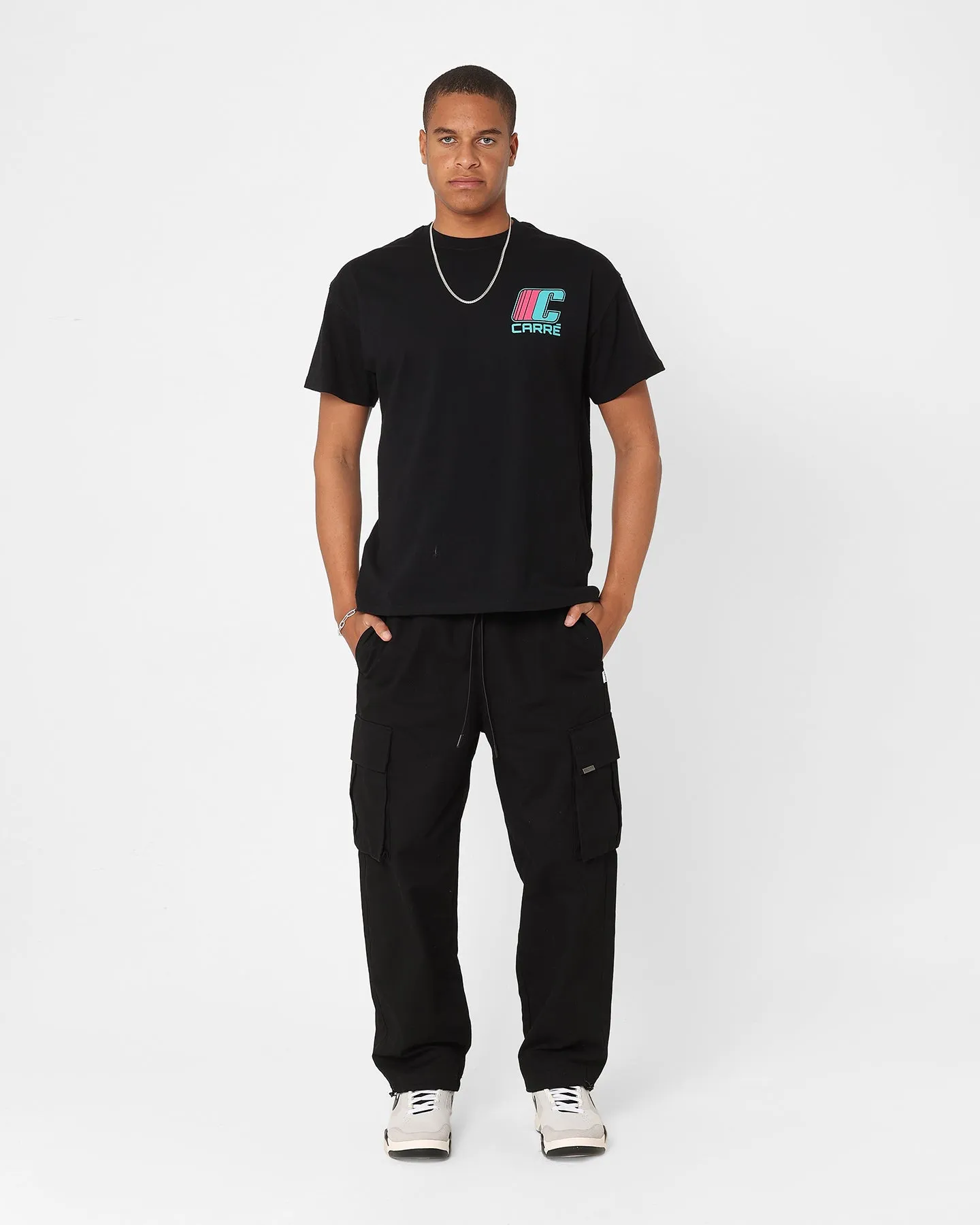 Carre Speed Oversized T-Shirt Black