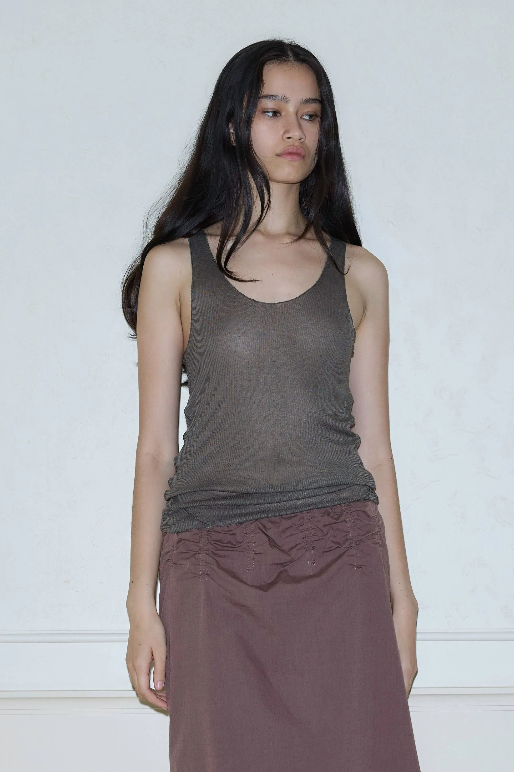 Channel Skirt - Cedar
