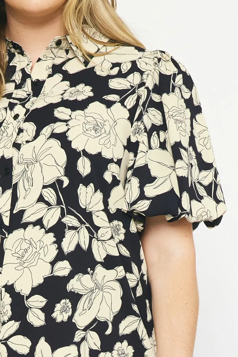 Curvy No Gray Area Top