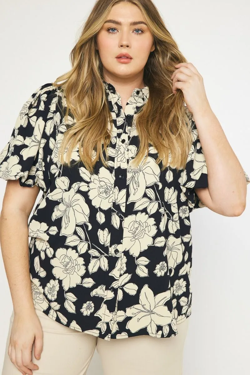 Curvy No Gray Area Top
