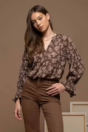 Floral Long Sleeve Blouse