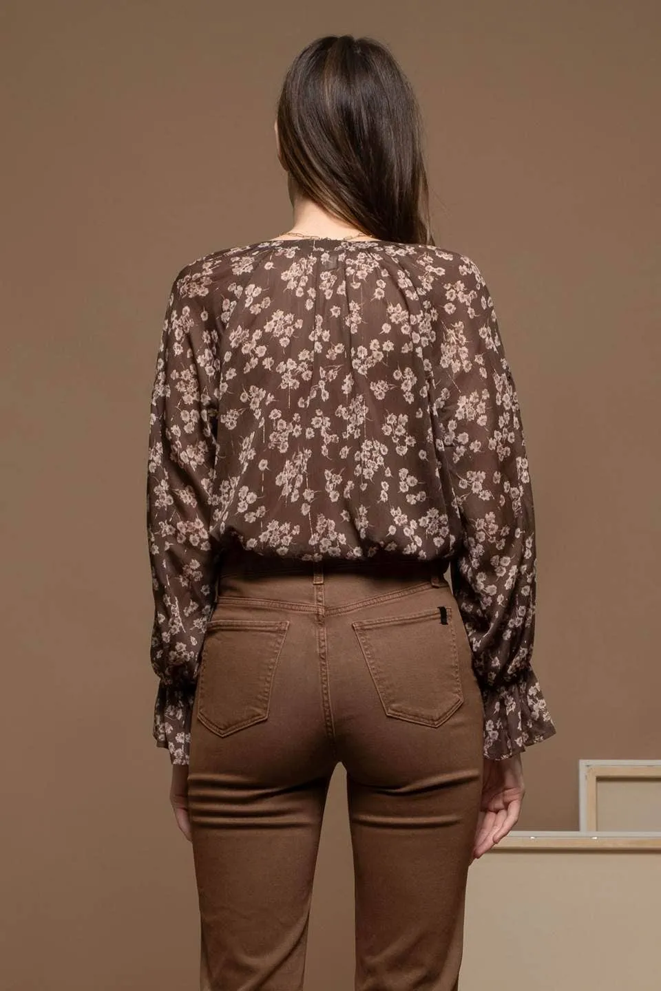 Floral Long Sleeve Blouse
