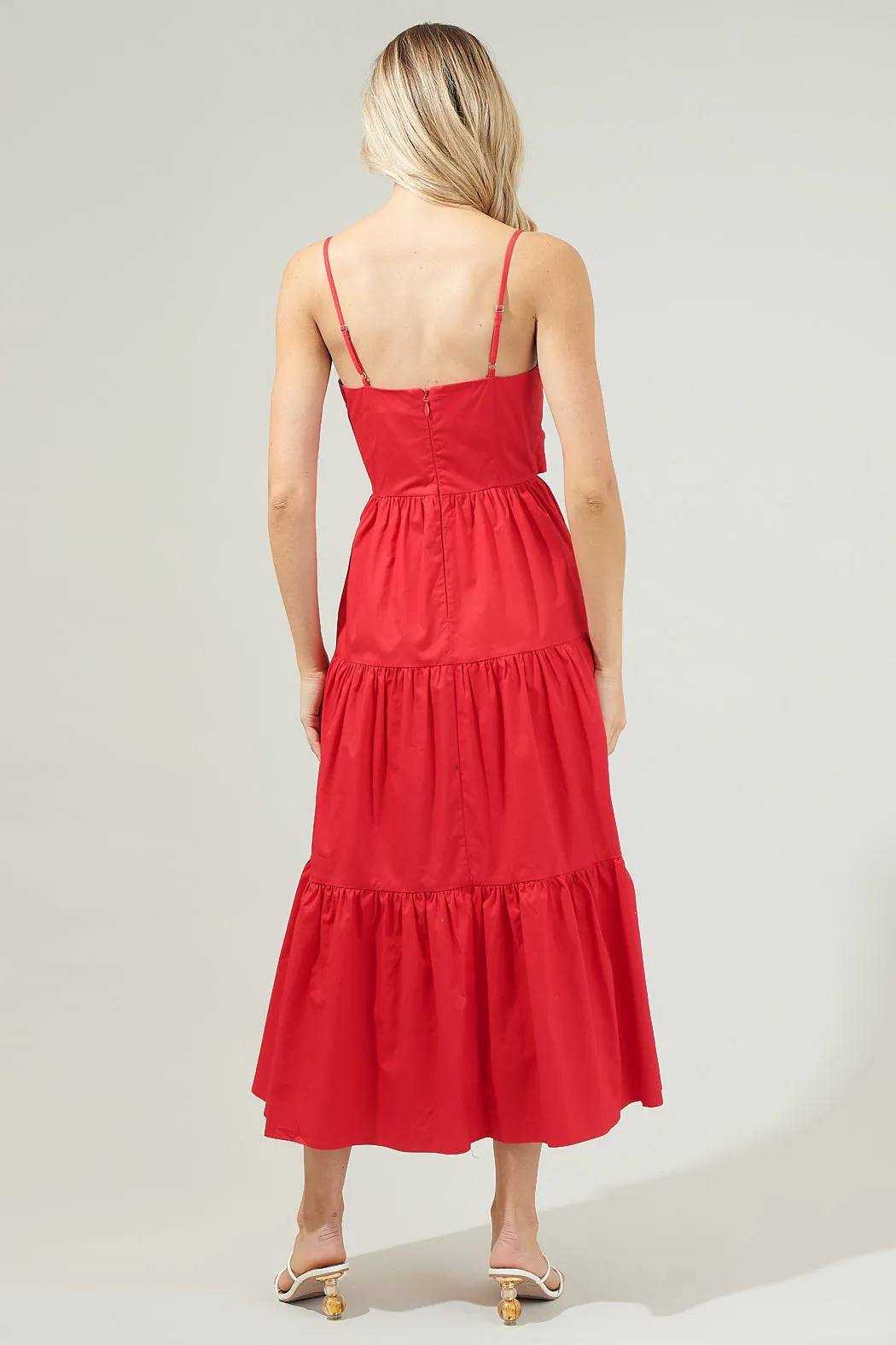Helene Tiered Cami Maxi Dress