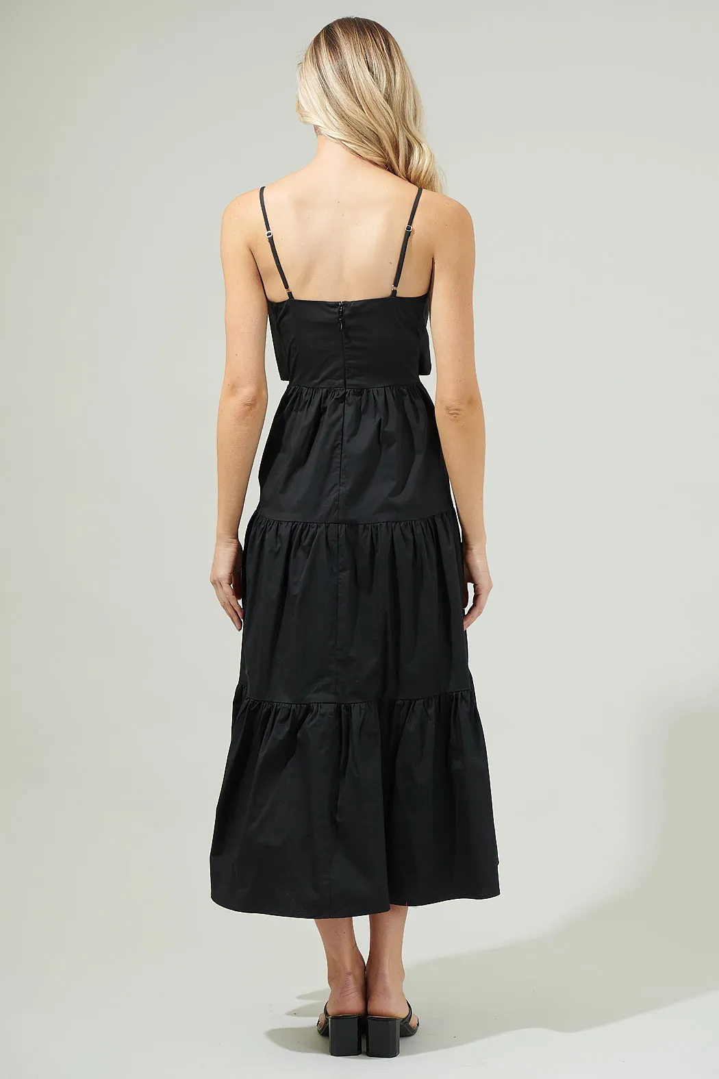 Helene Tiered Cami Maxi Dress