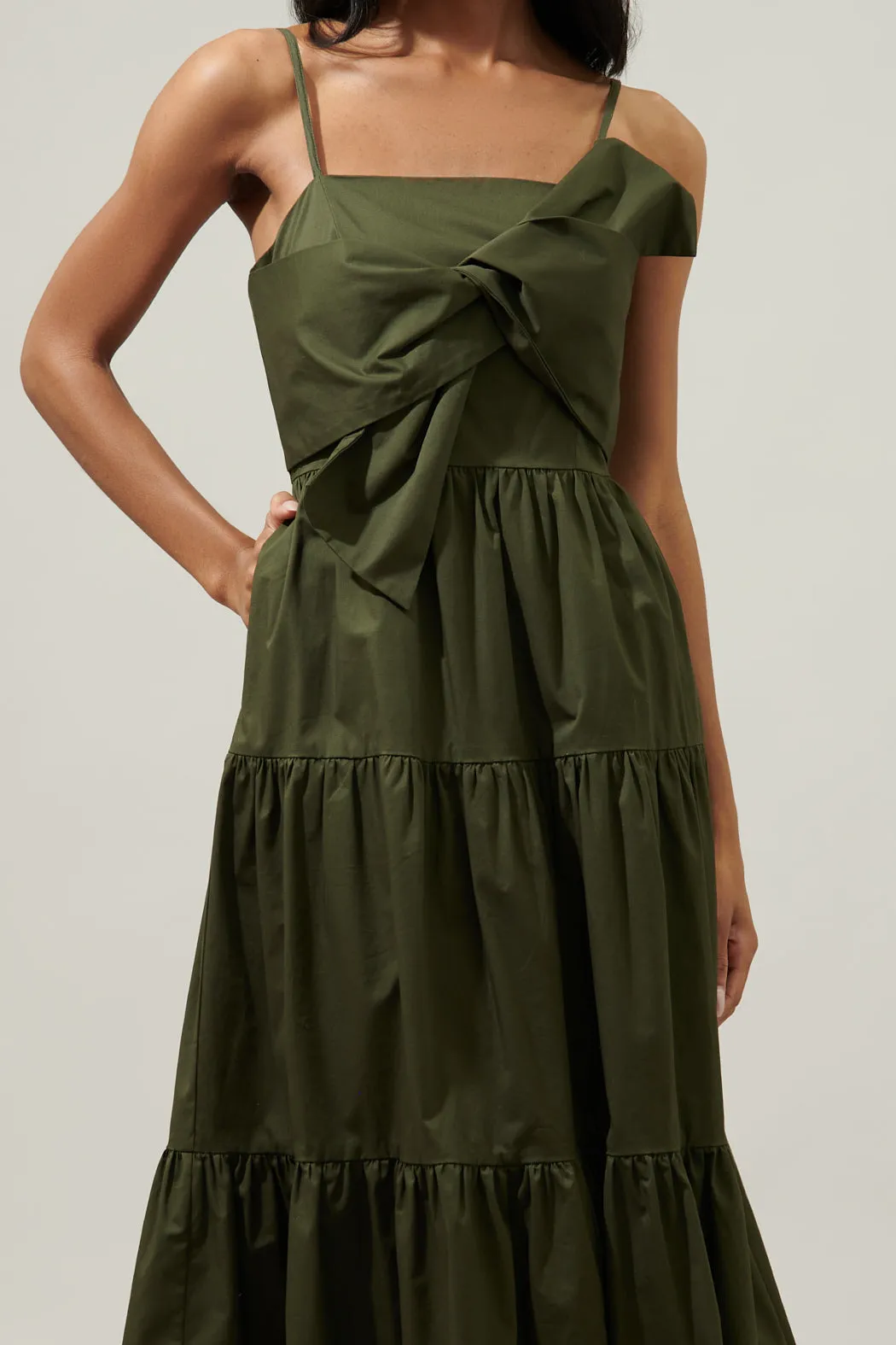 Helene Tiered Cami Maxi Dress