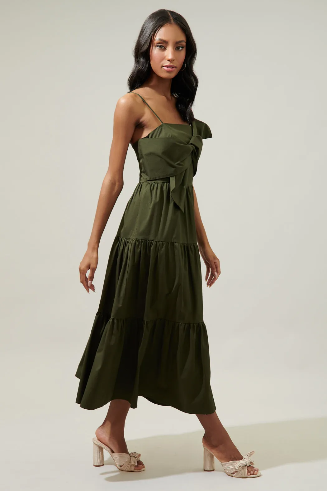 Helene Tiered Cami Maxi Dress