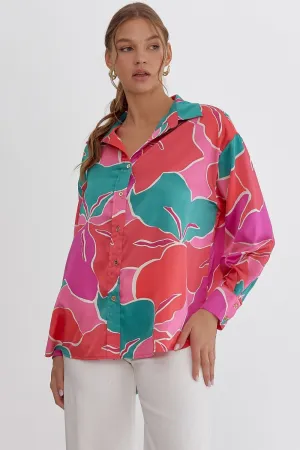 Hollie Floral Print Top
