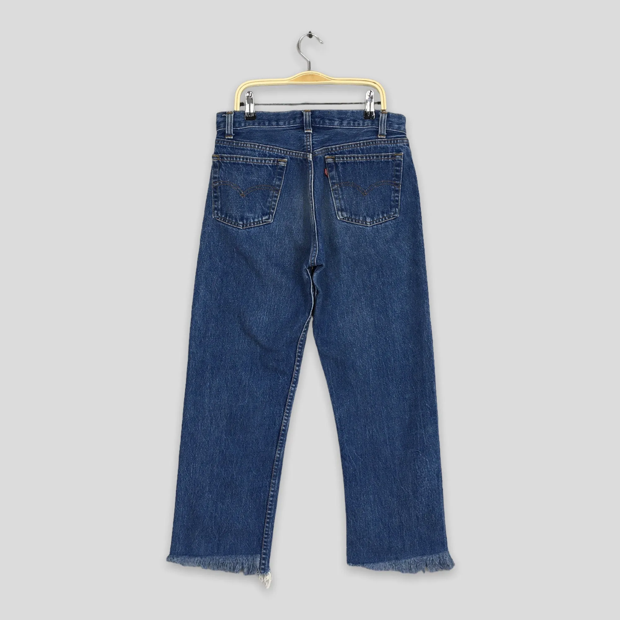 Levi's 501 Indigo Blue Jeans Stonewash Size 28x25
