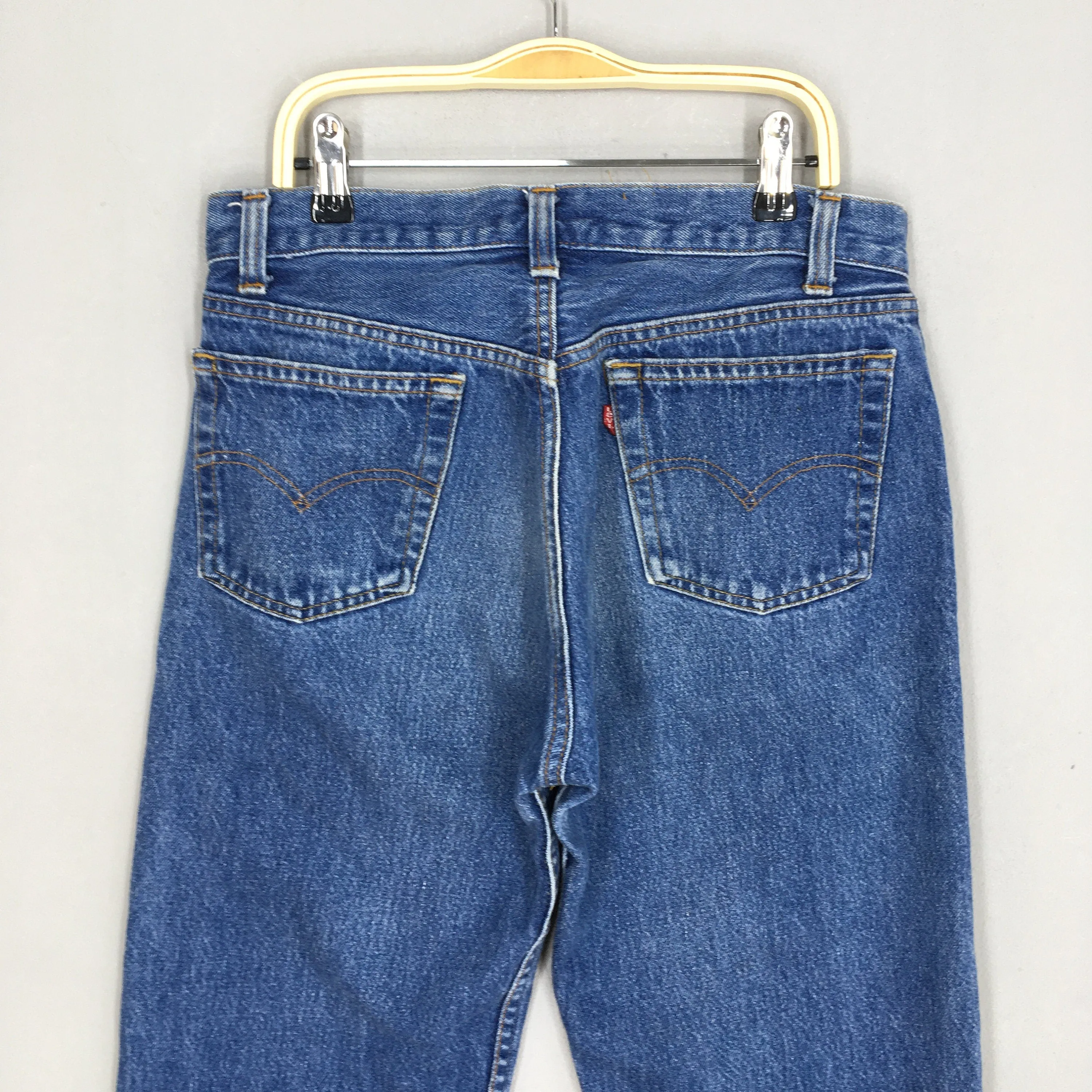 Levi's 501 Indigo Blue Jeans Stonewash Size 28x25