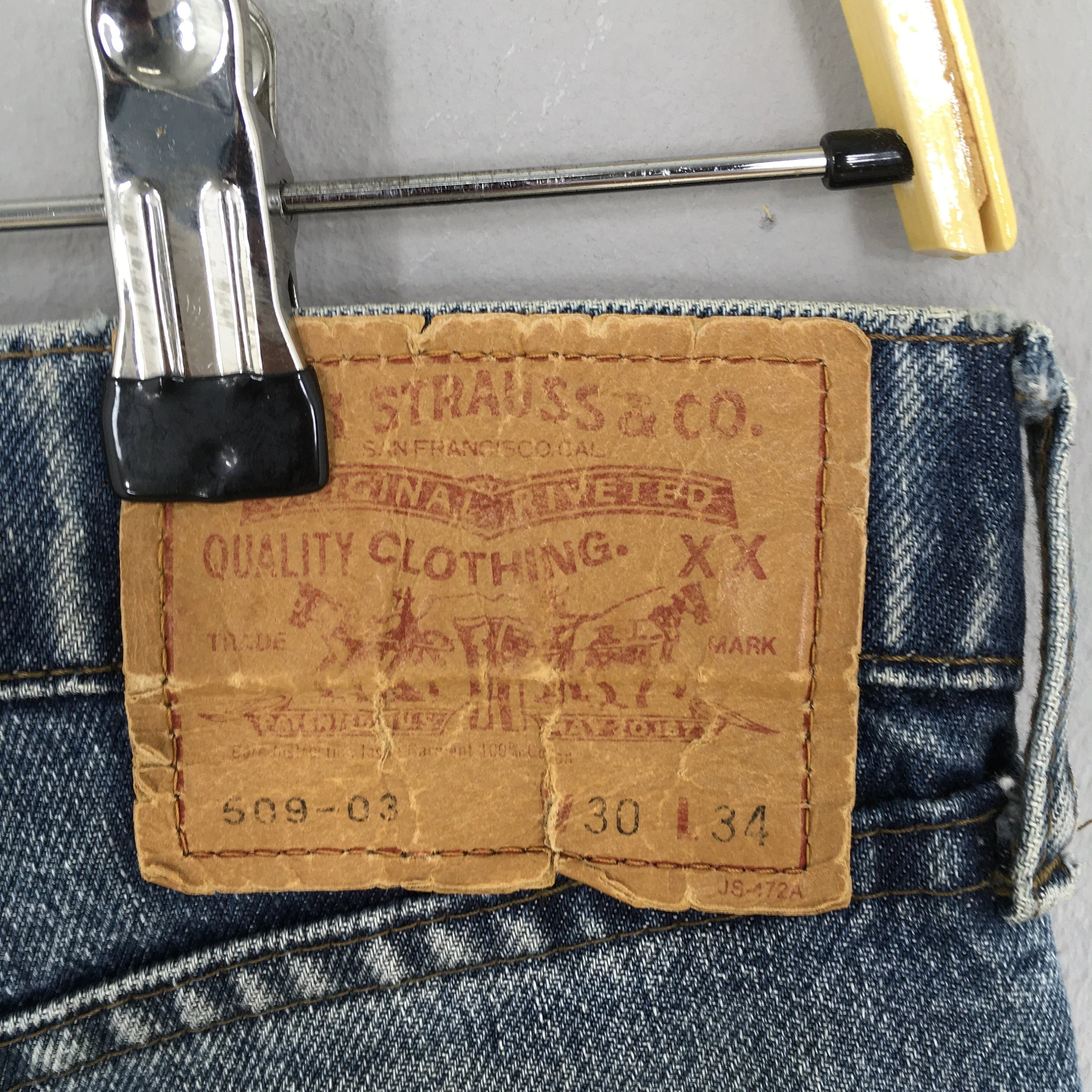 Levi's 509 Faded Blue Jeans Size 29x32