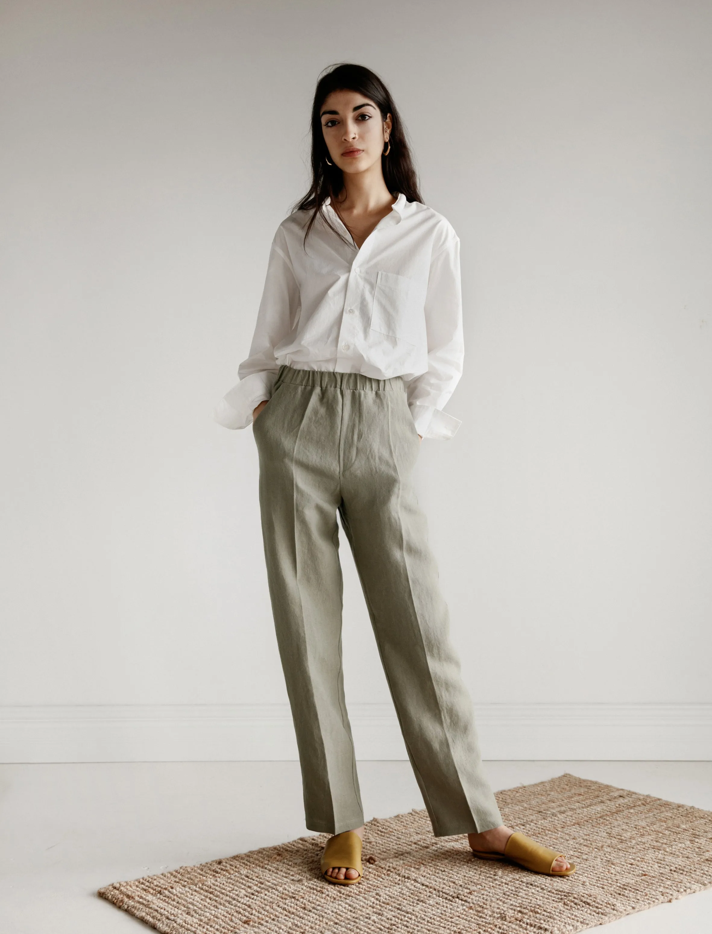 Linen Pyjama Pants