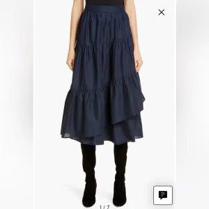 Marlette Hallerbos Tiered Wrap Cotton Midi Skirt (10)