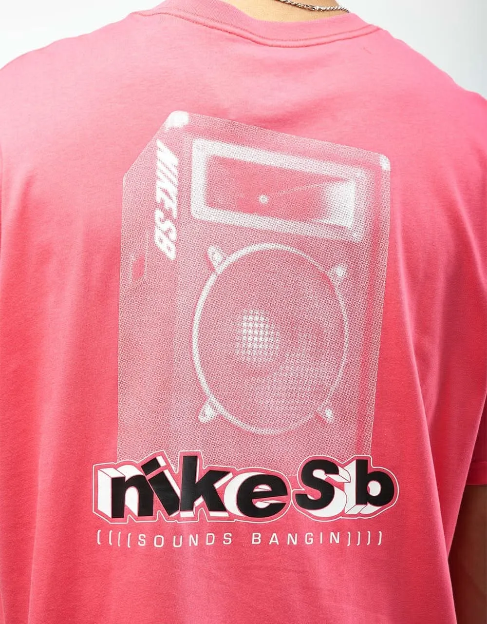 Nike SB M90 Sounds Bangin T-Shirt - Aster Pink