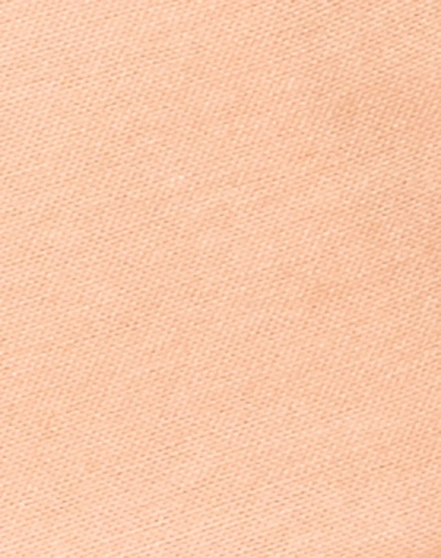 Noly Cropped Blazer in Soft Cantaloupe