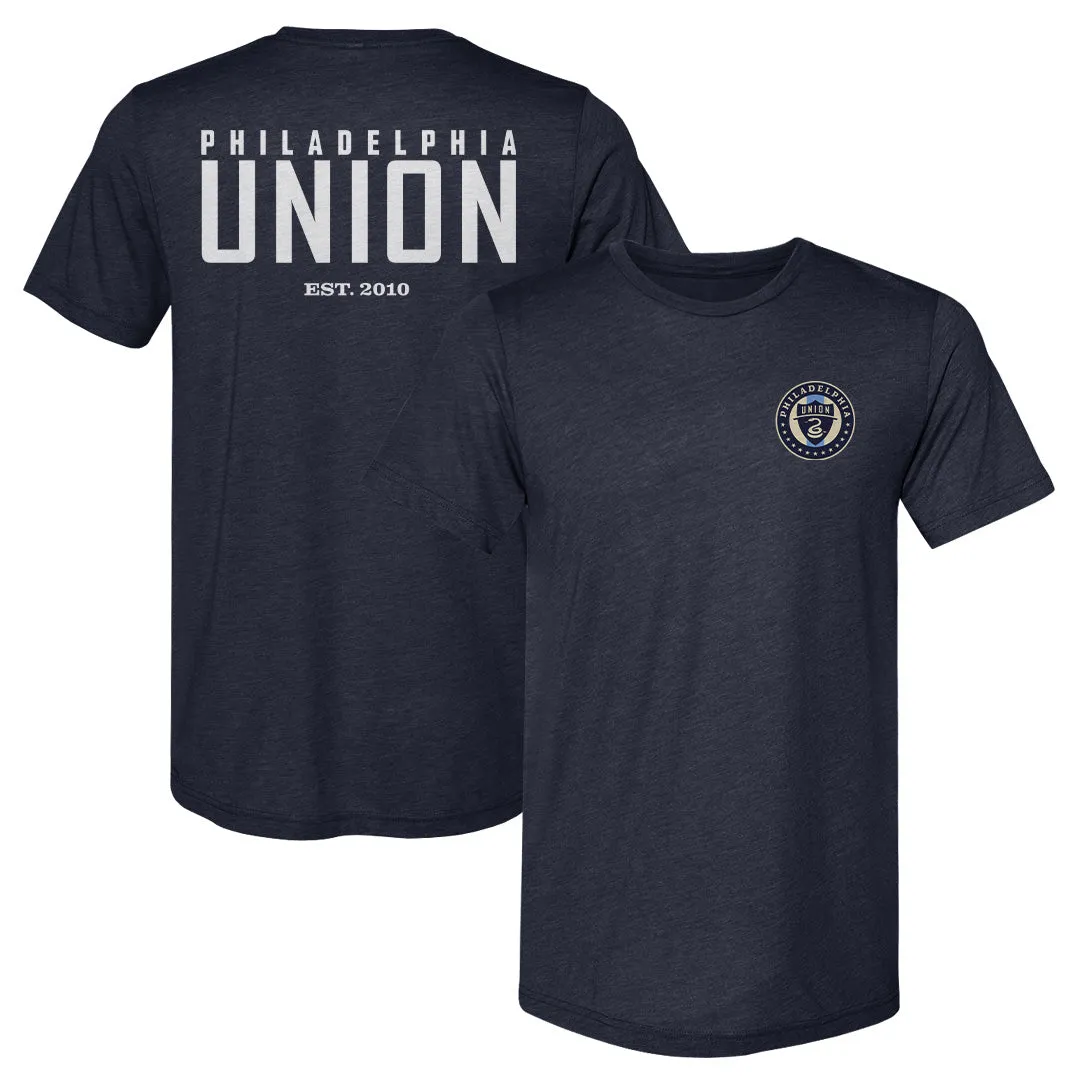 Philadelphia Union Est. Front & Back WHT
