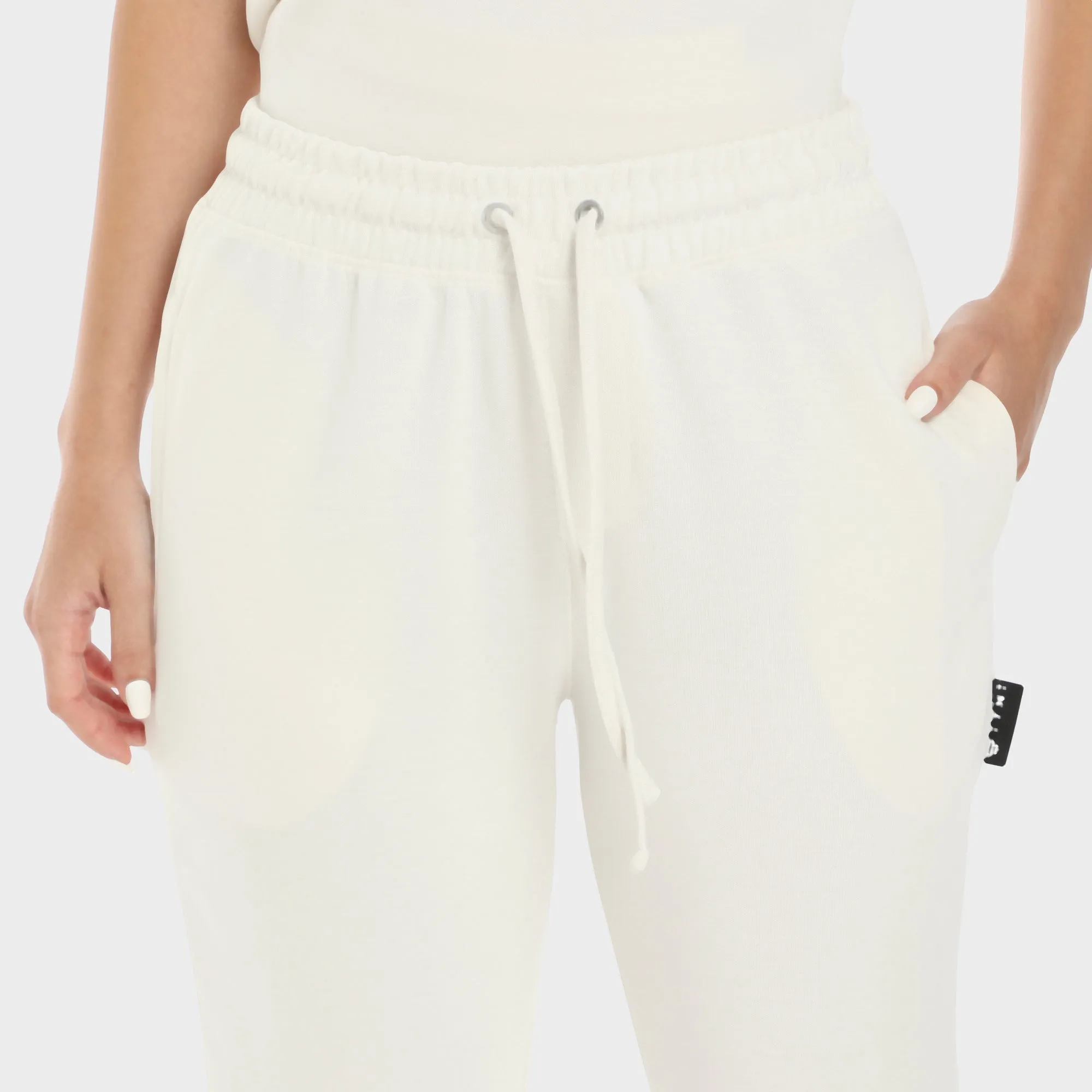 Premium Joggers For Women - White