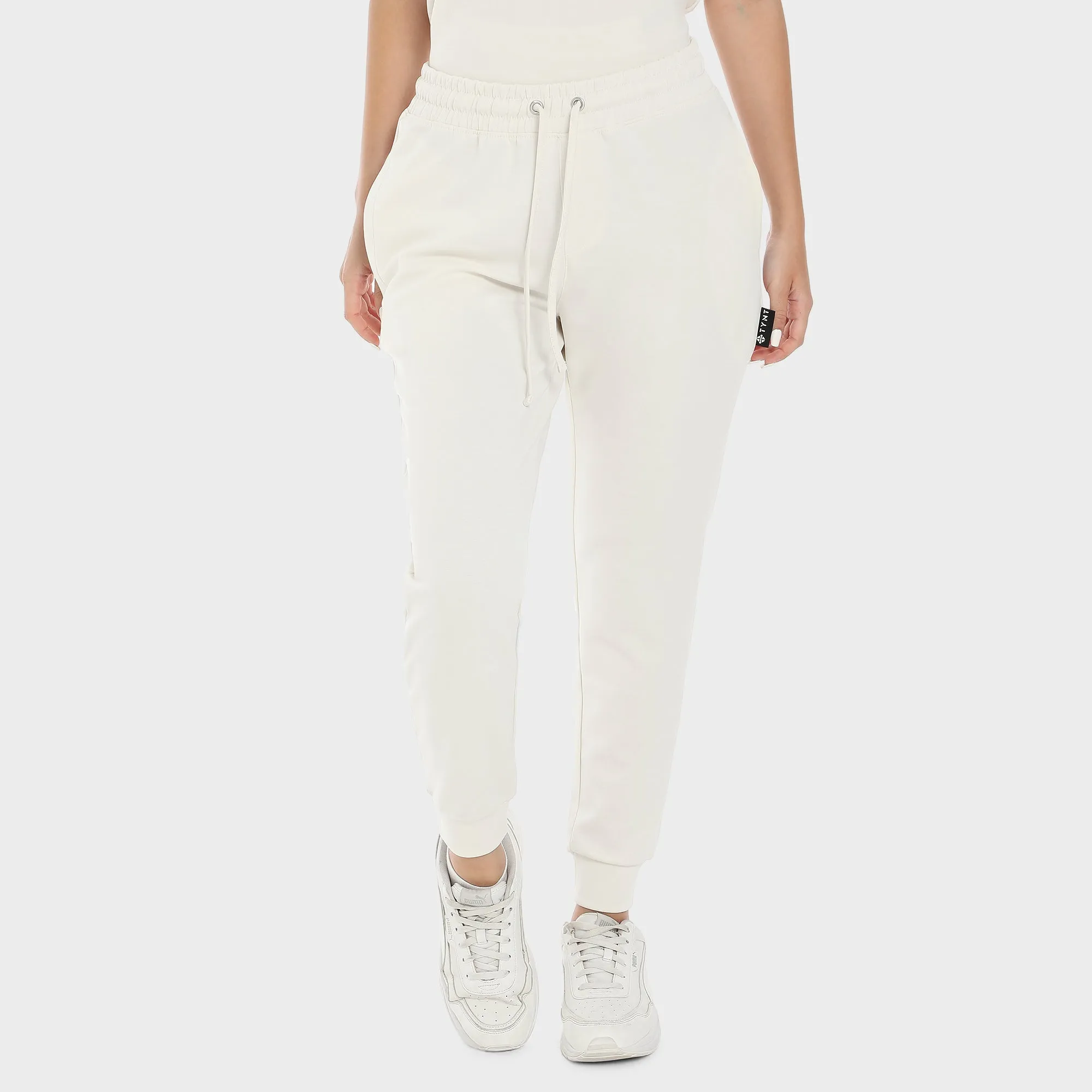 Premium Joggers For Women - White