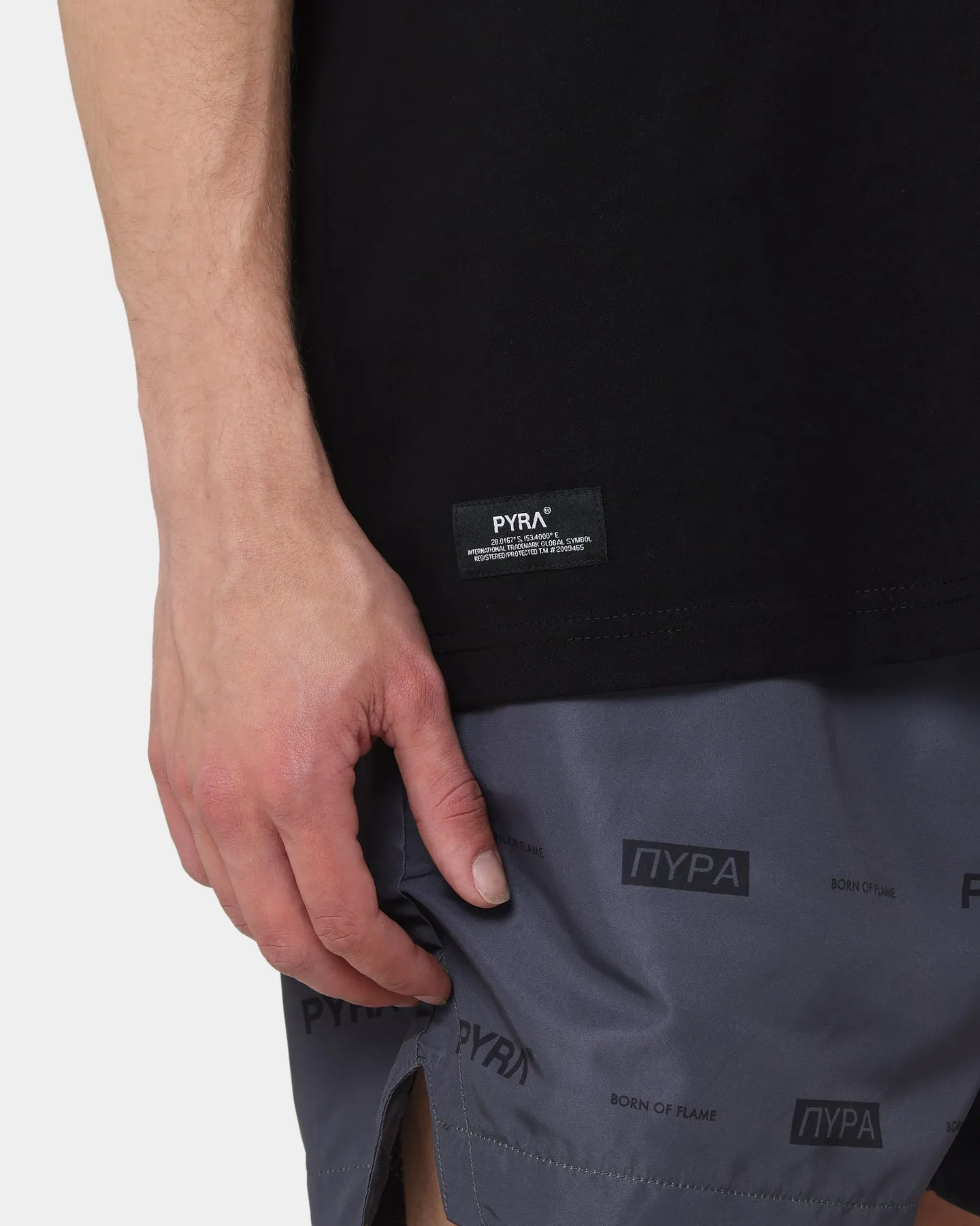 PYRA Micro Elements Tank T-Shirt Black/White