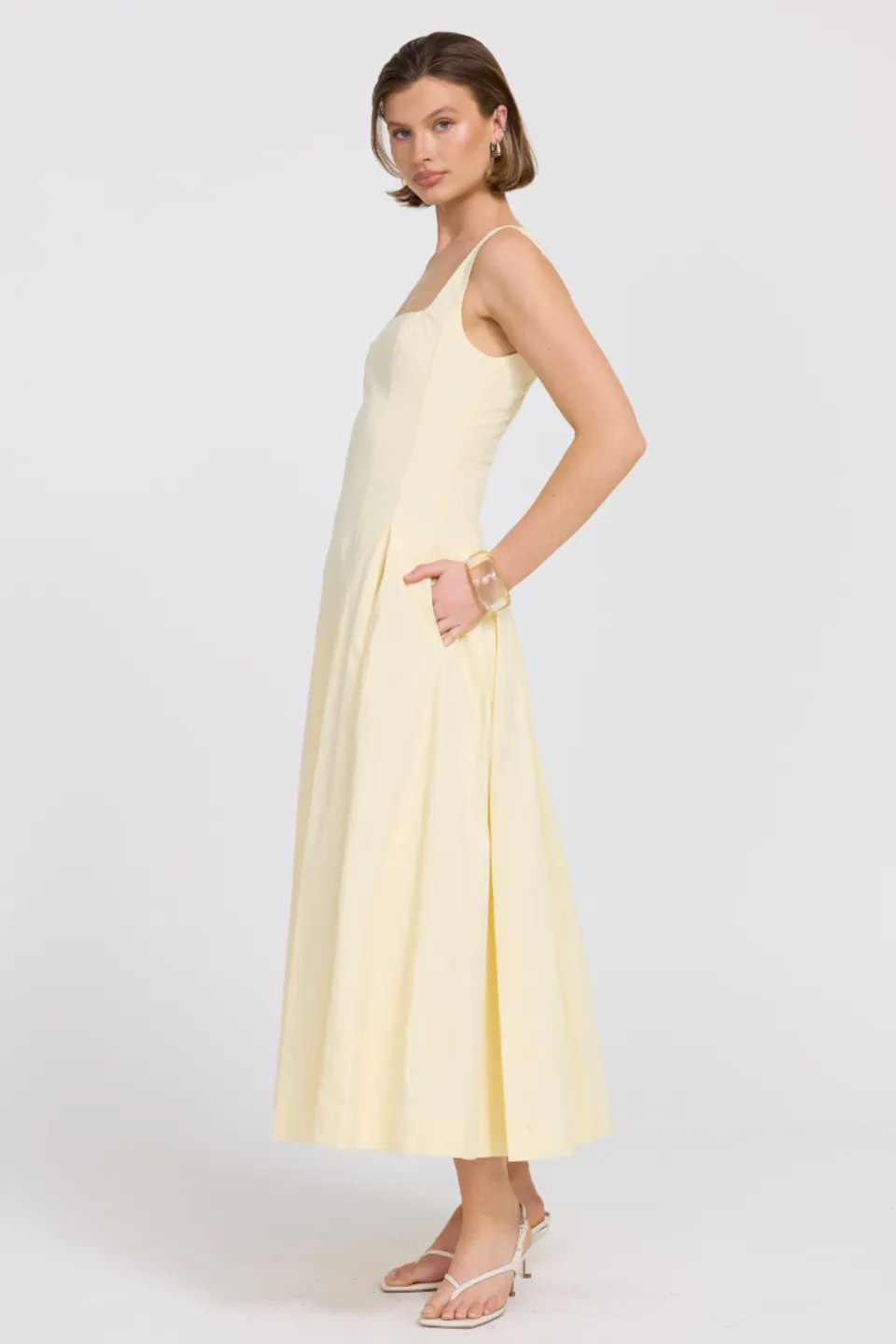 Reprive Pannacotta Midi Dress