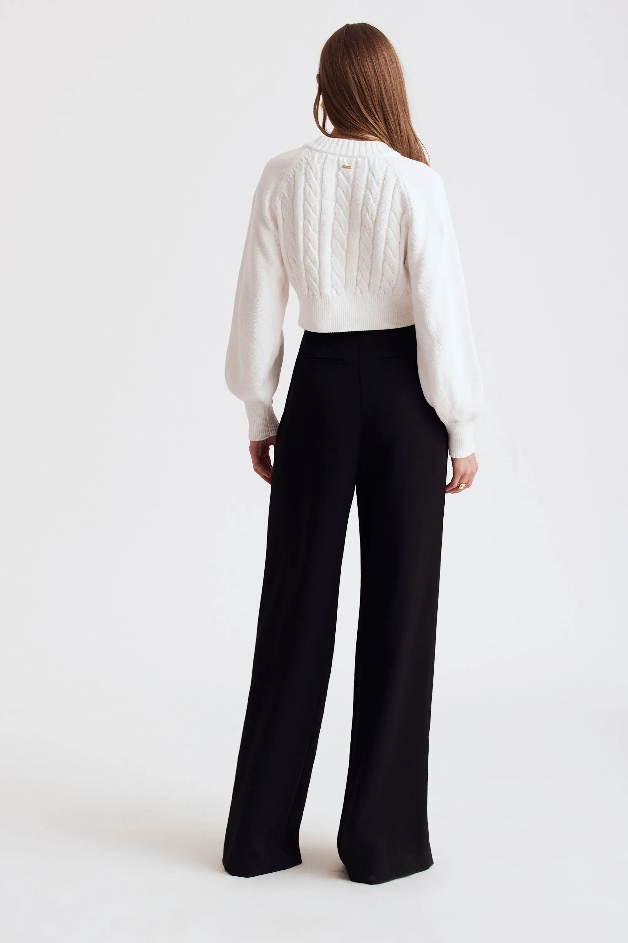 Rita Cotton Cropped Cardigan