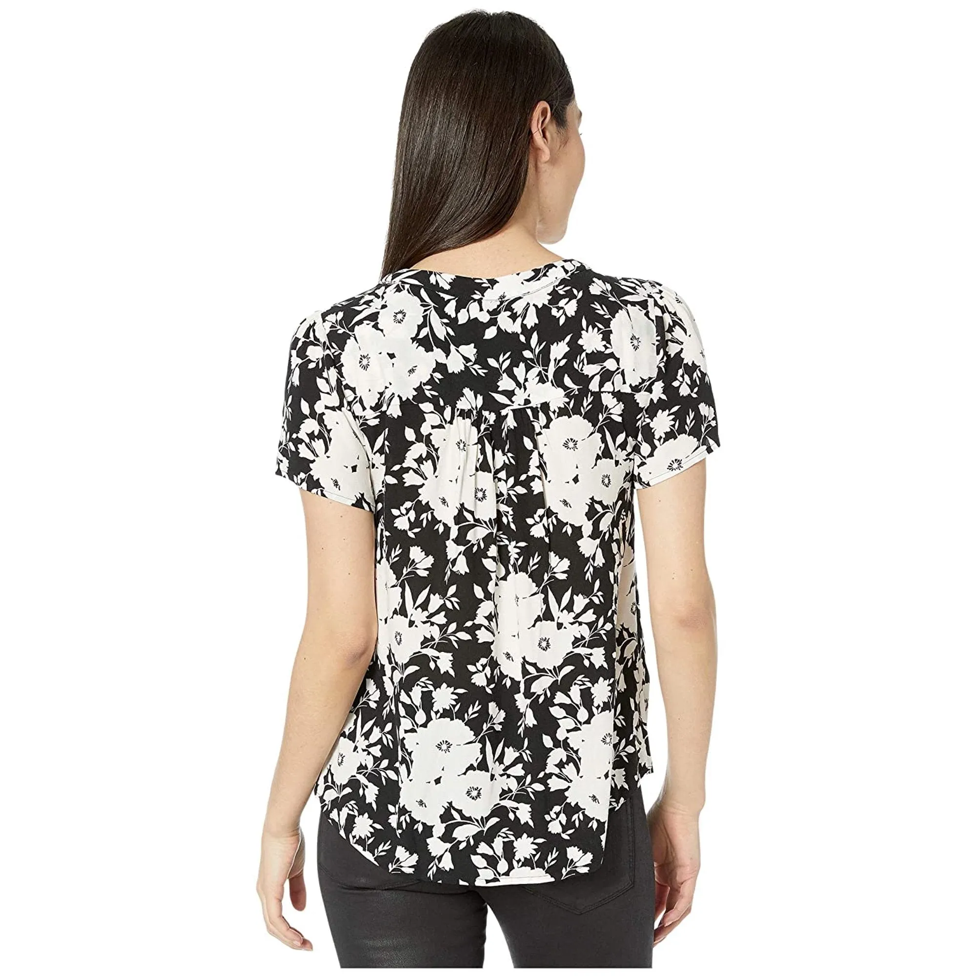 SANCTUARY Mia Shell Shadow Bloom Blouse