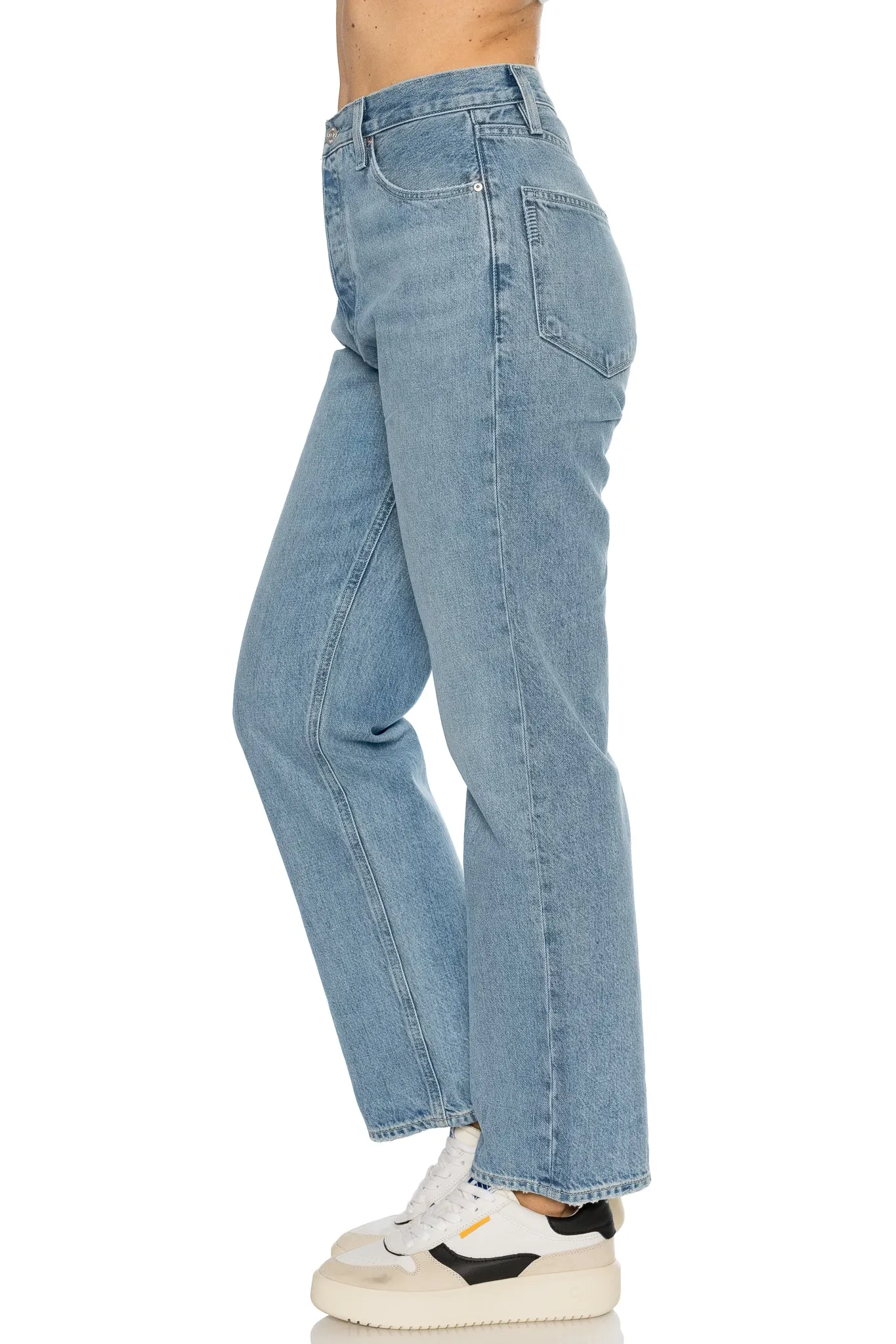 Sawyer Straight Leg in Britain Distressed