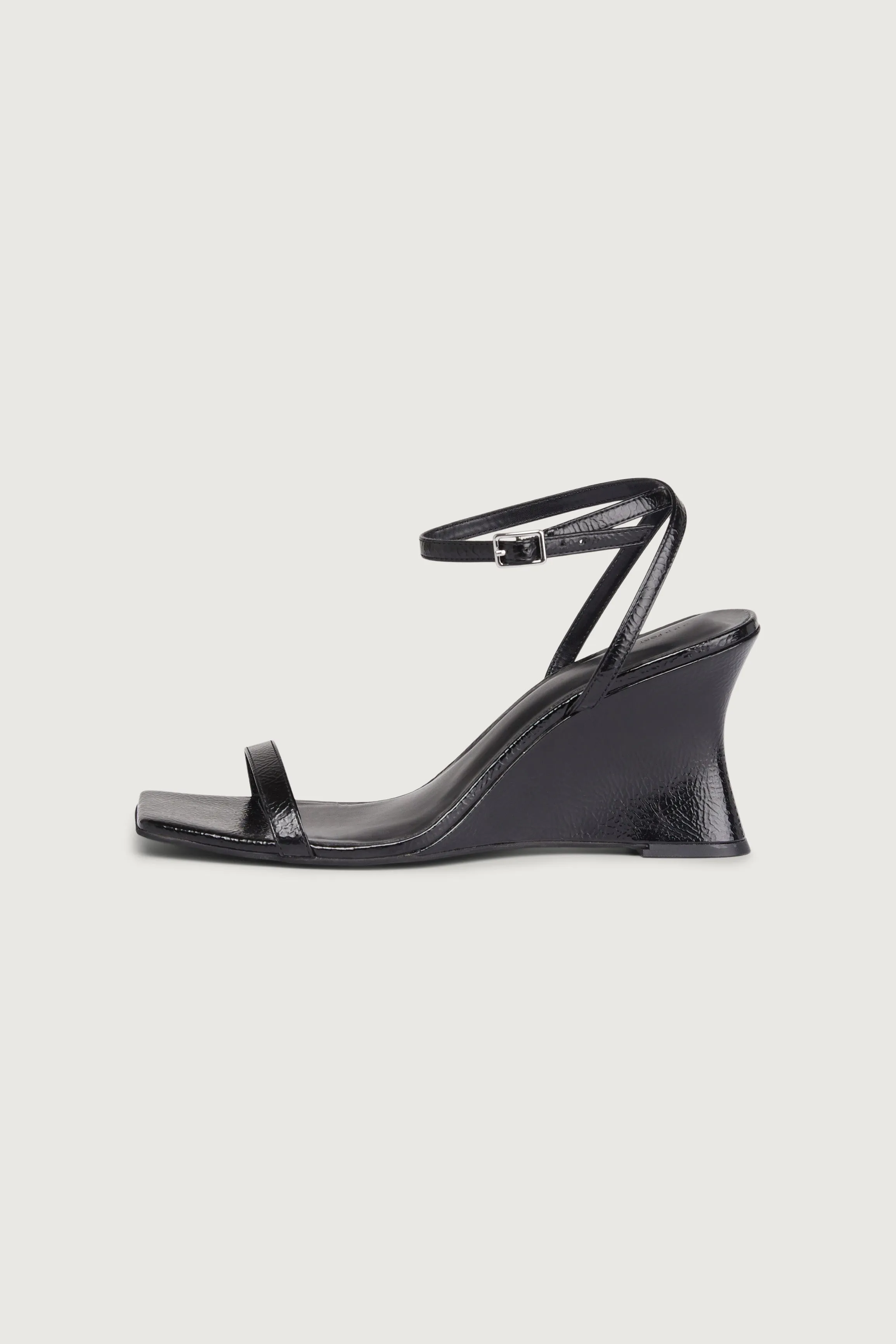 STRAPPY WEDGE SANDAL