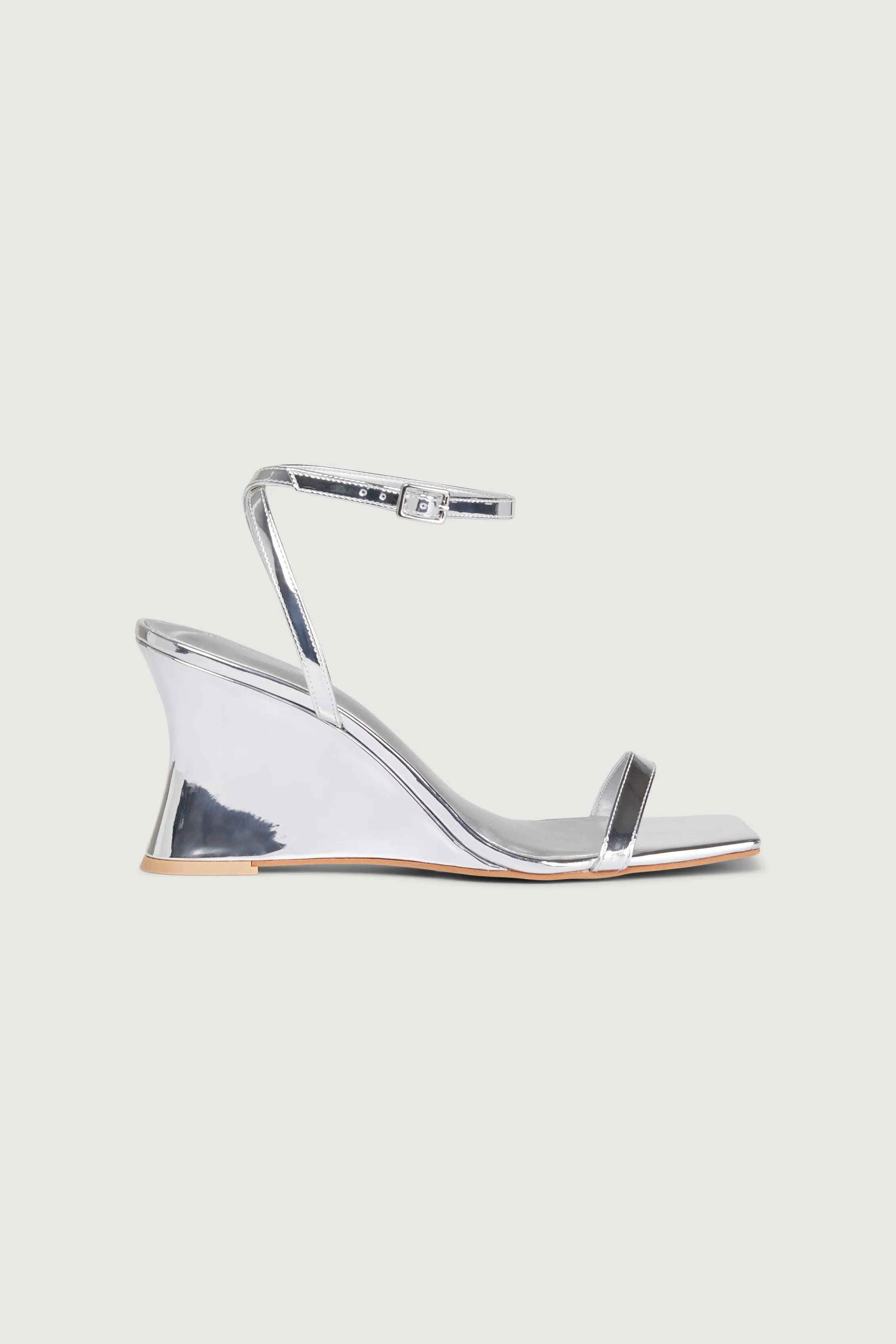 STRAPPY WEDGE SANDAL