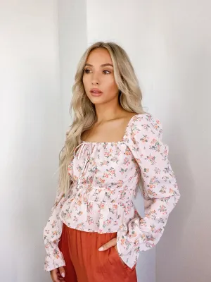 Tati Pink Floral Top