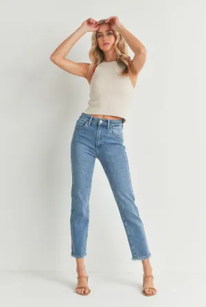The Girlfriend Jean (Medium Wash)
