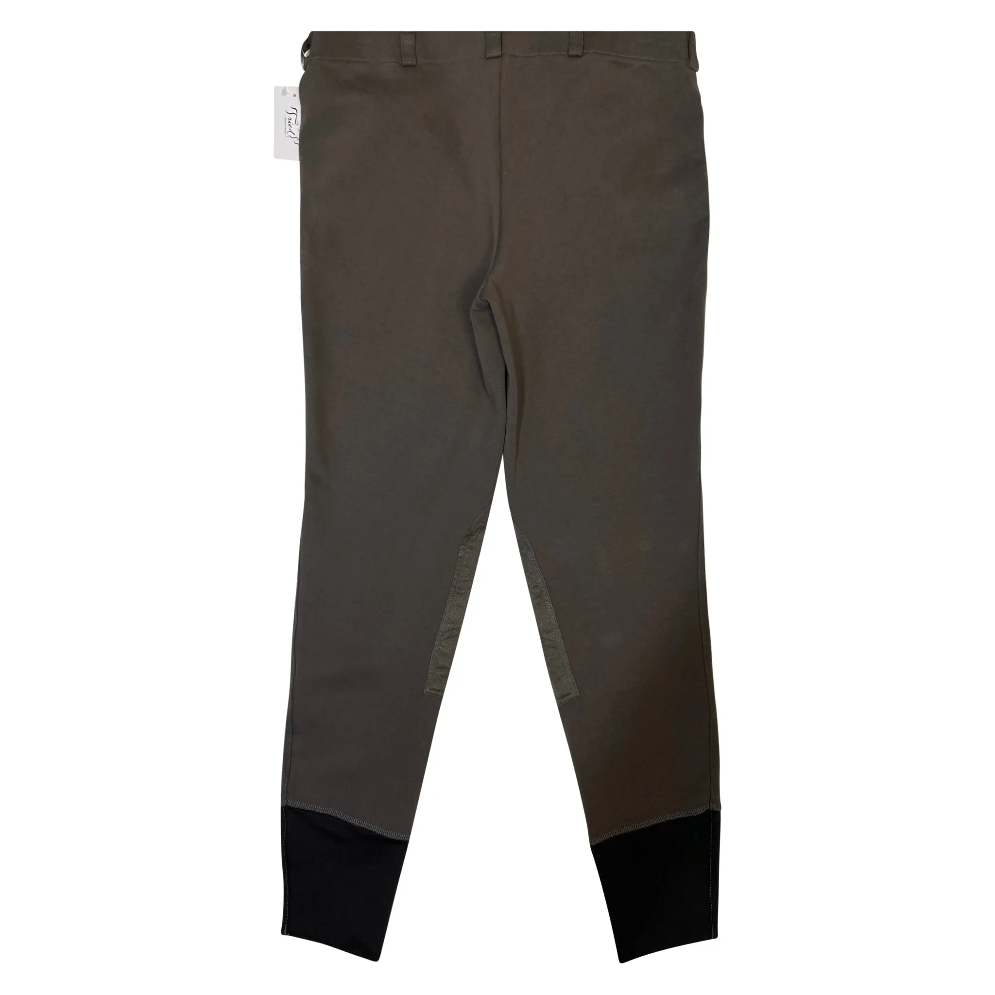 TuffRider Starter Pull-On Breeches in Dark Charcoal - Women's 34