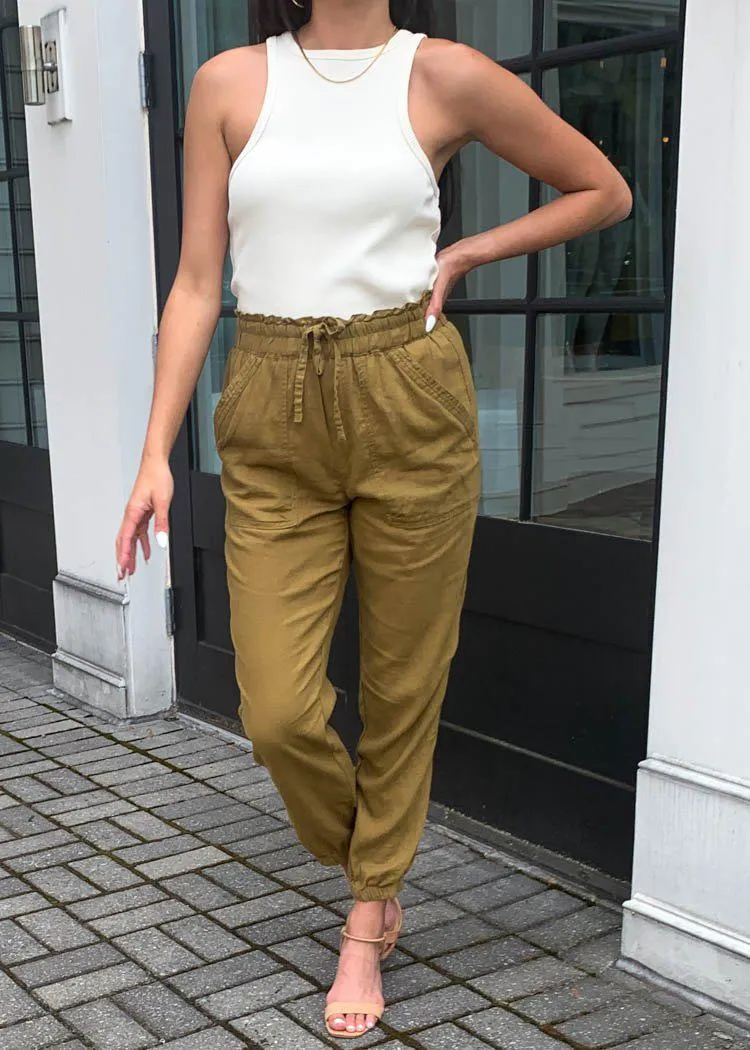 Velvet Heart Jemmy Linen Blend Joggers
