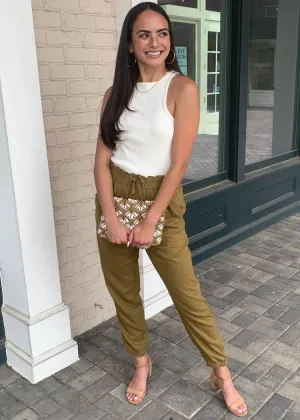 Velvet Heart Jemmy Linen Blend Joggers