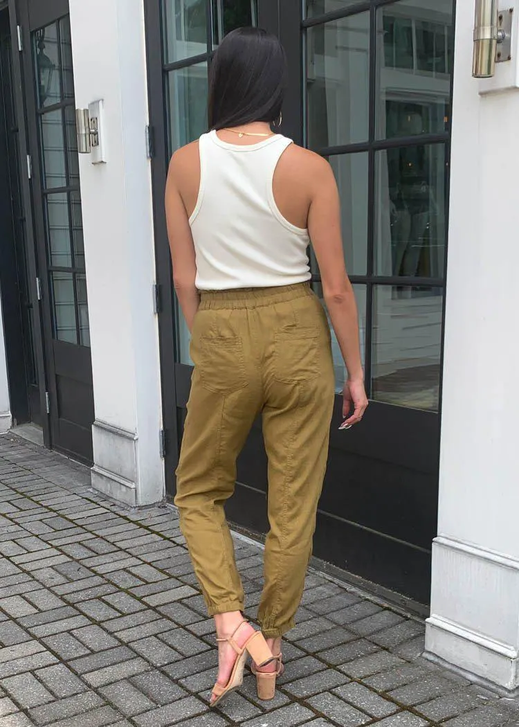 Velvet Heart Jemmy Linen Blend Joggers