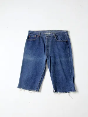 vintage Levis 501 bermuda cut offs, W 37