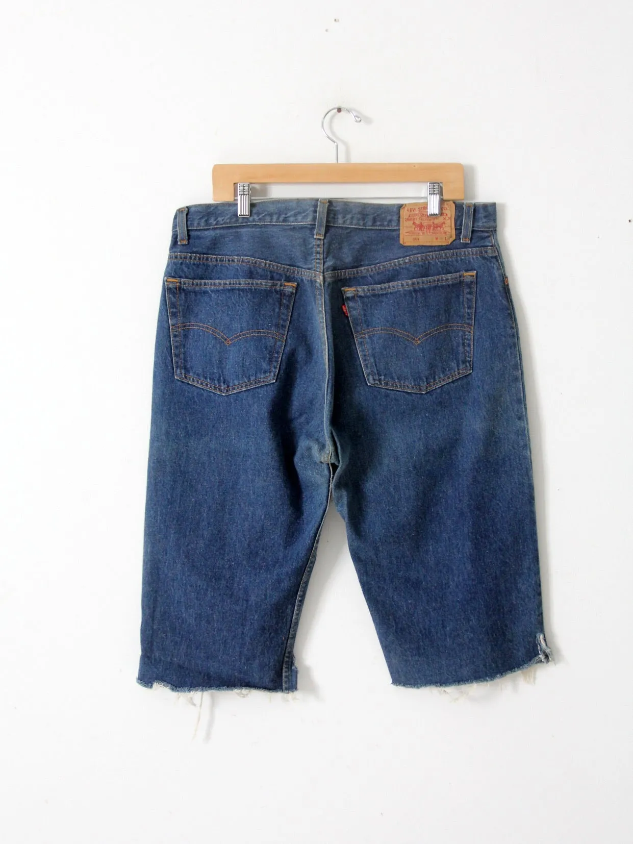 vintage Levis 501 bermuda cut offs, W 37