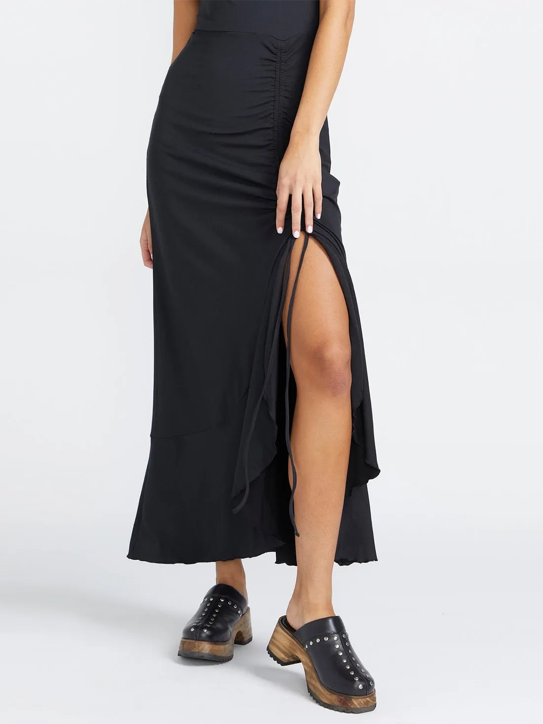 Volcom "Has Me At Aloha" Maxi Dress - Black