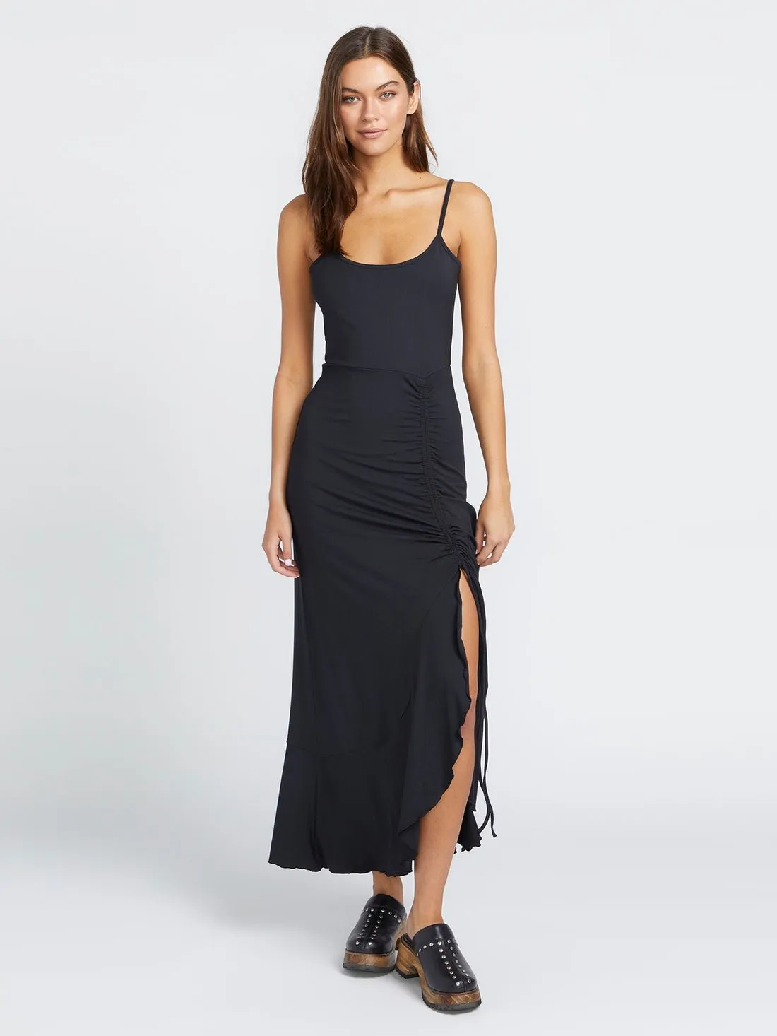 Volcom "Has Me At Aloha" Maxi Dress - Black