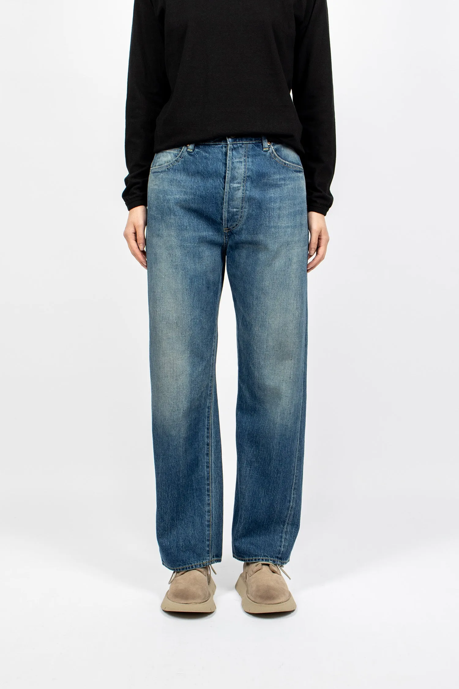 WP04 Selvedge Monroe Jean Medium Wash