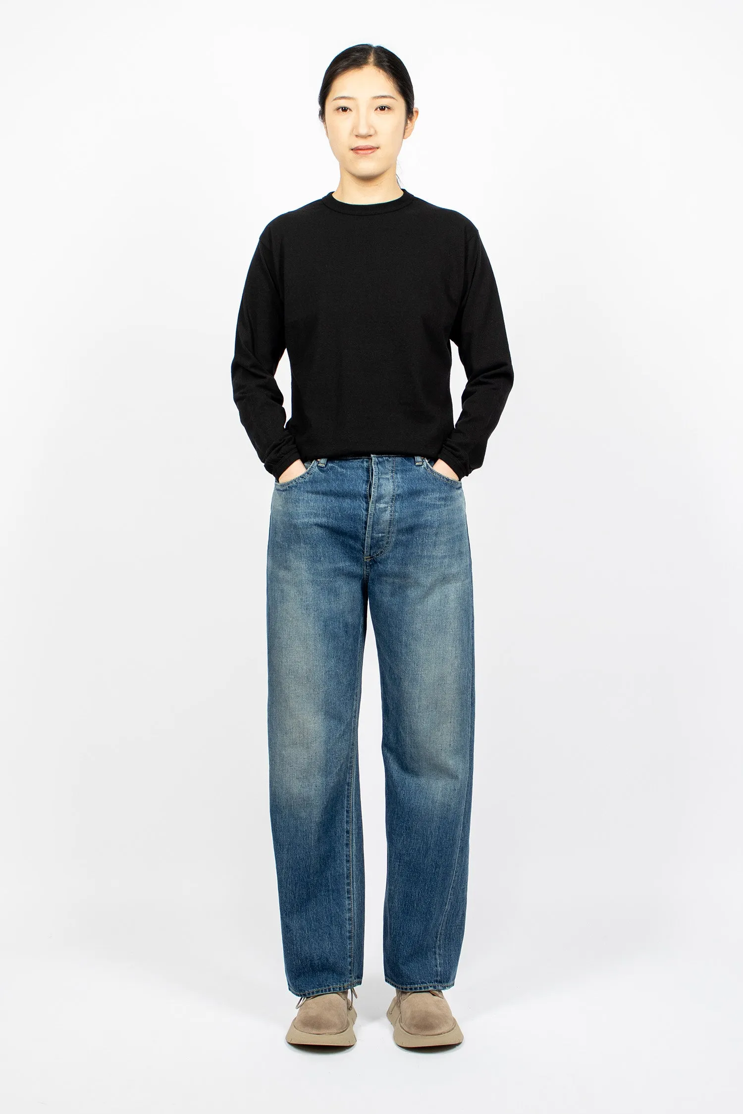 WP04 Selvedge Monroe Jean Medium Wash